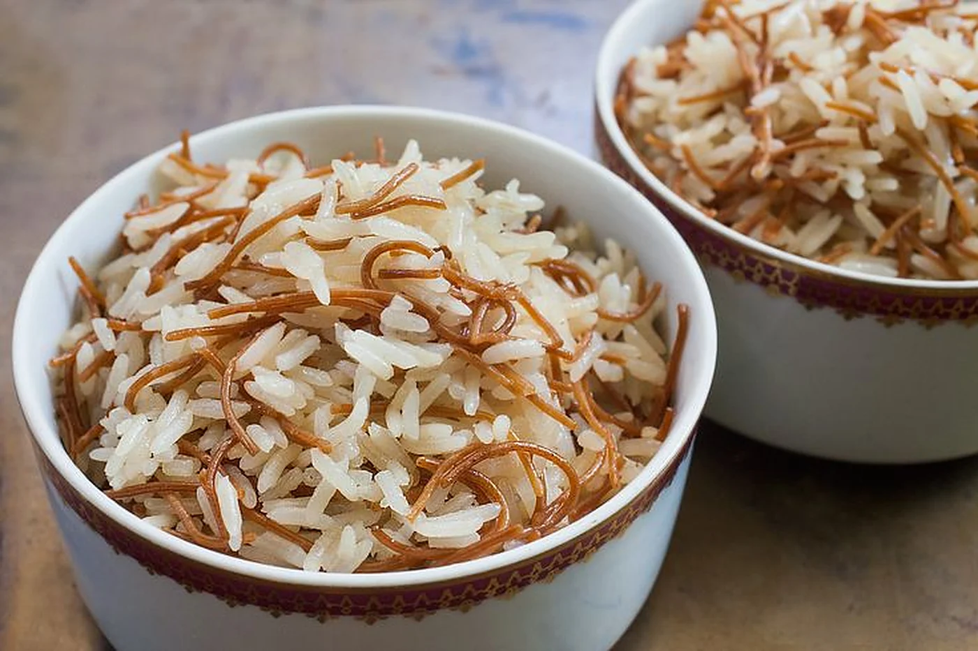 Arroz con fideos