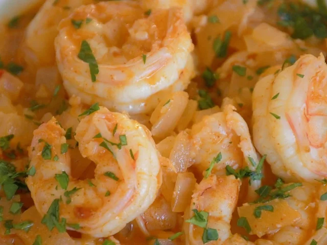 Camarones a la mozambiqueña