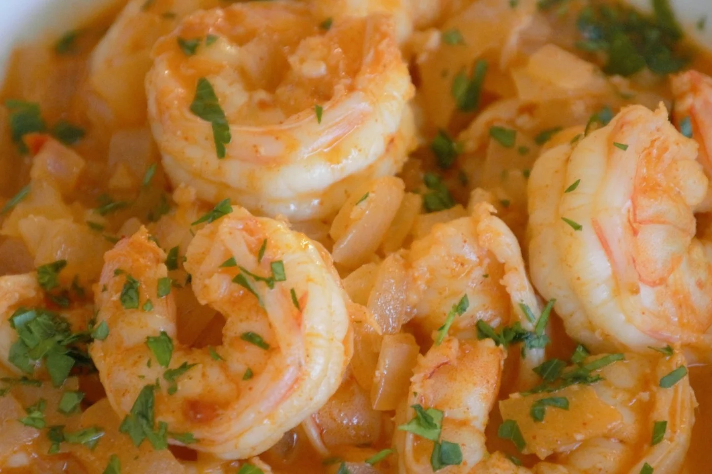 Camarones a la mozambiqueña