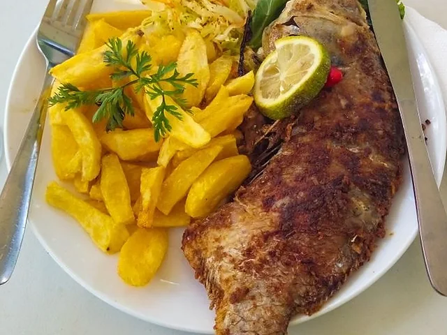 Chambo frito