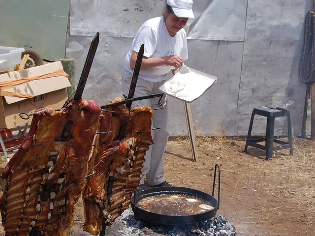 Chivito asado