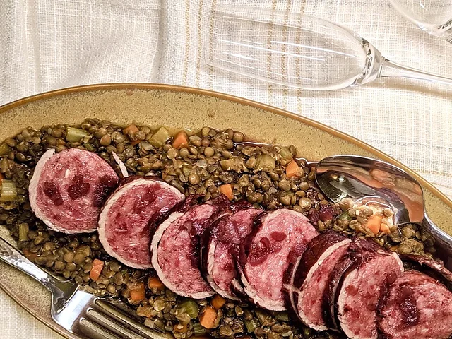 Cotechino con lenticchie