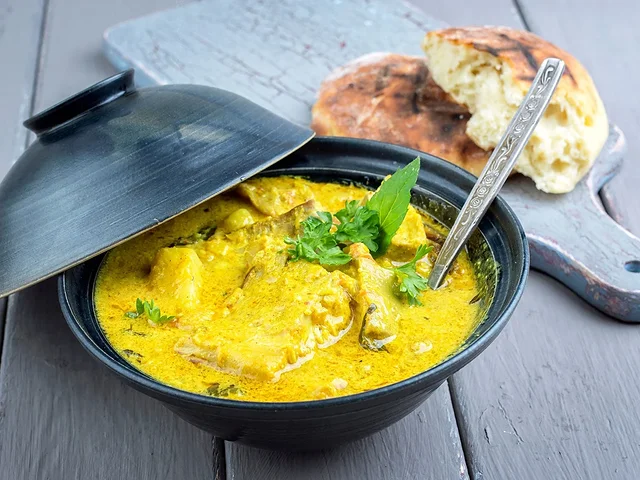 Curry de pescado fiyiano