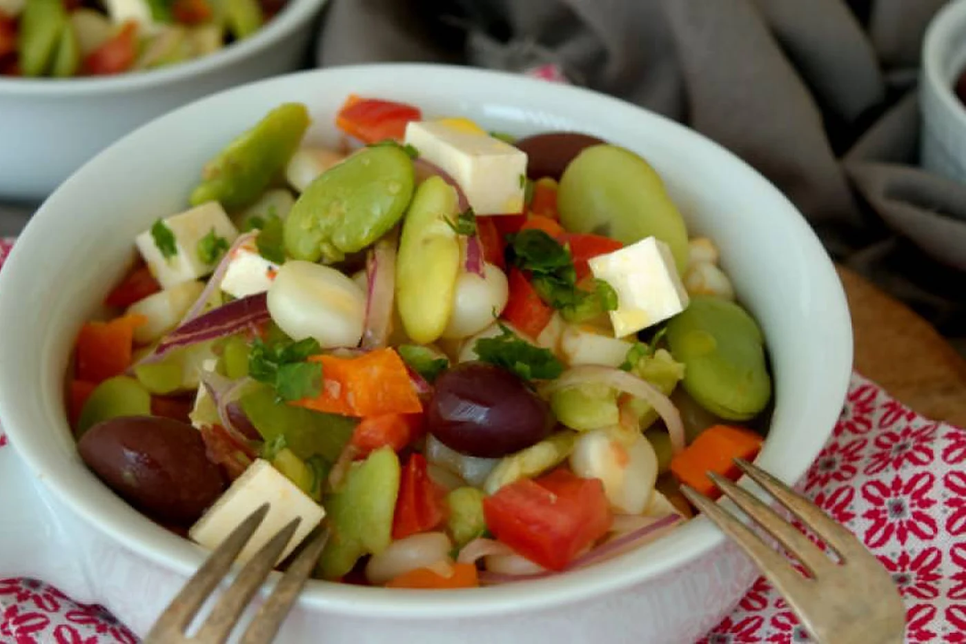 Ensalada de habas