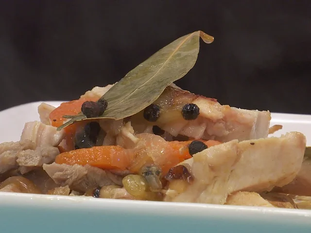 Escabeche de gallina