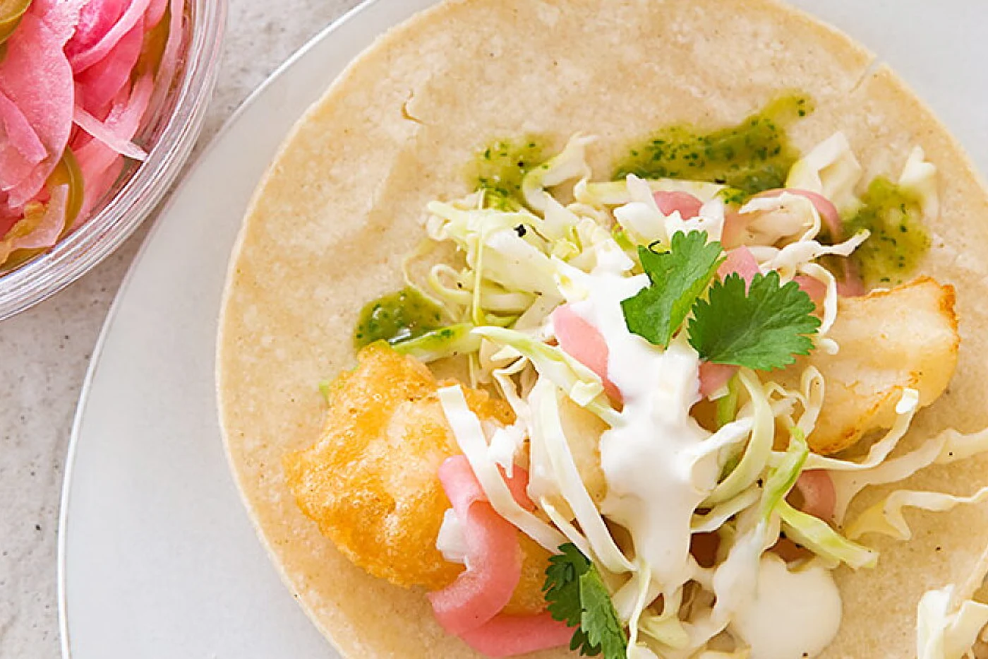 Fish tacos de California, estilo Baja