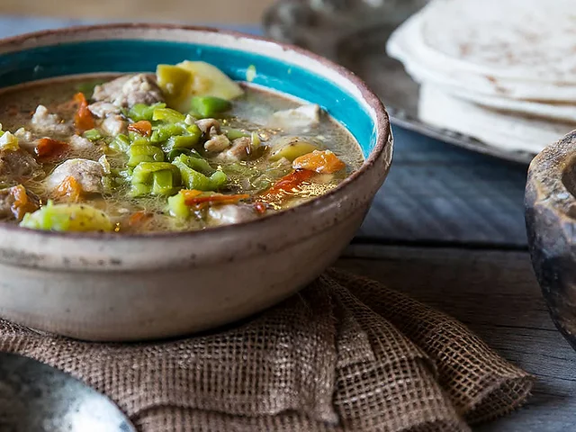 Green chile stew