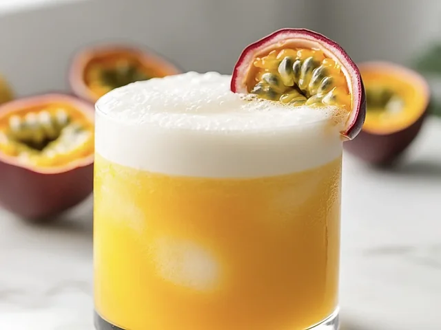 Maracuyá sour