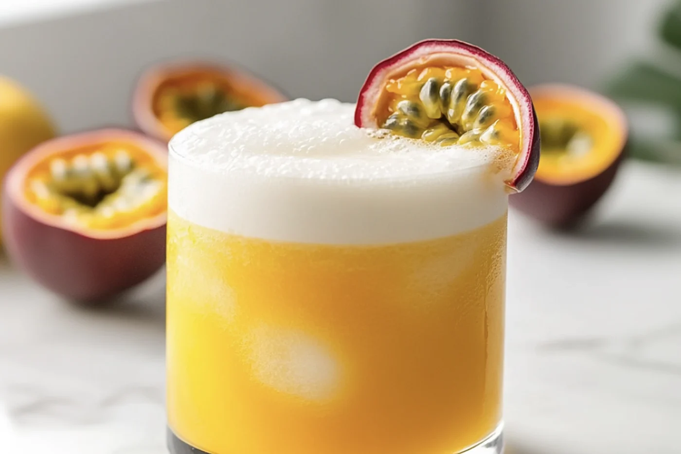 Maracuyá sour