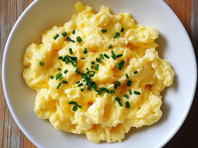 Rührei mit Schnittlauch
