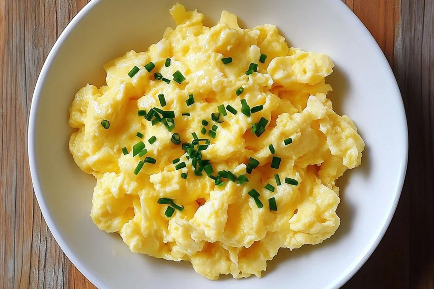 Rührei mit Schnittlauch