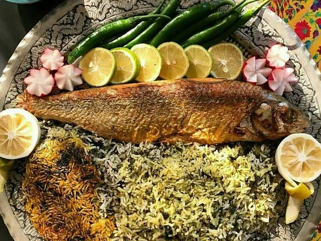 Sabzi polo ba mahi
