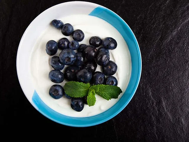 Skyr con arándanos