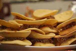 Alfajores chilenos de manjar