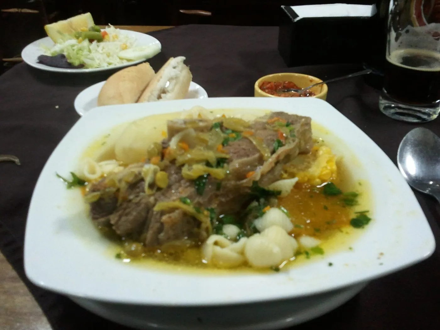 Cazuela de vacuno