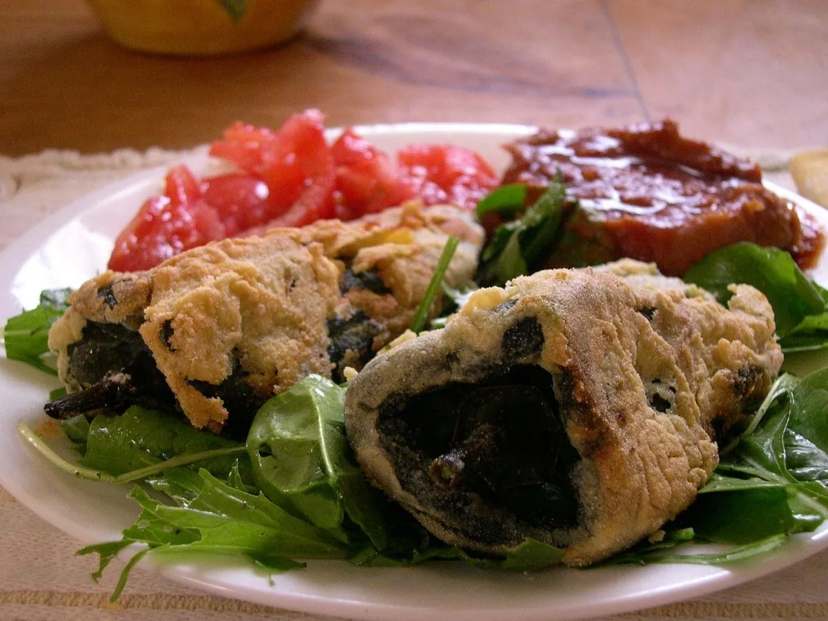 Chiles rellenos guatemaltecos