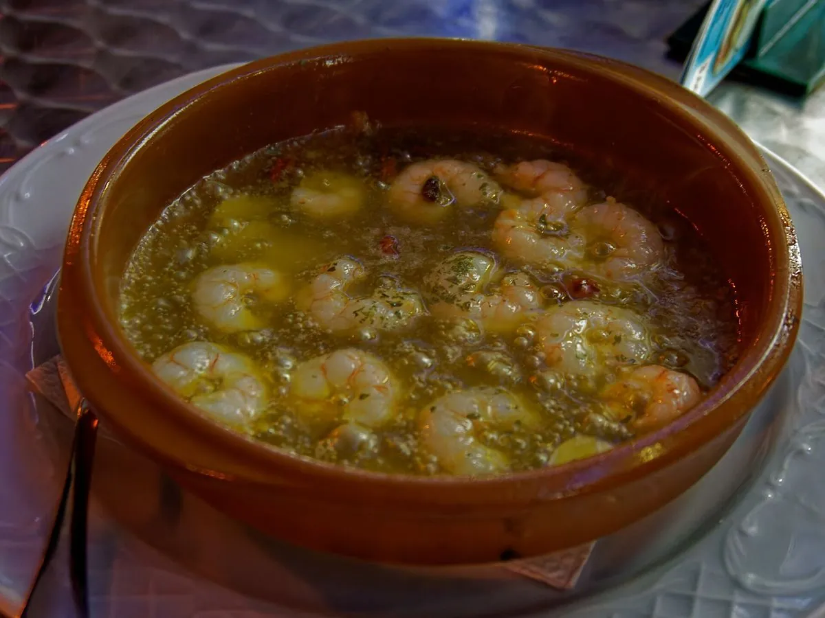 Gambas al ajillo
