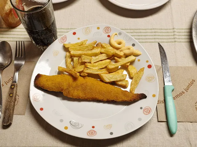 Merluza frita