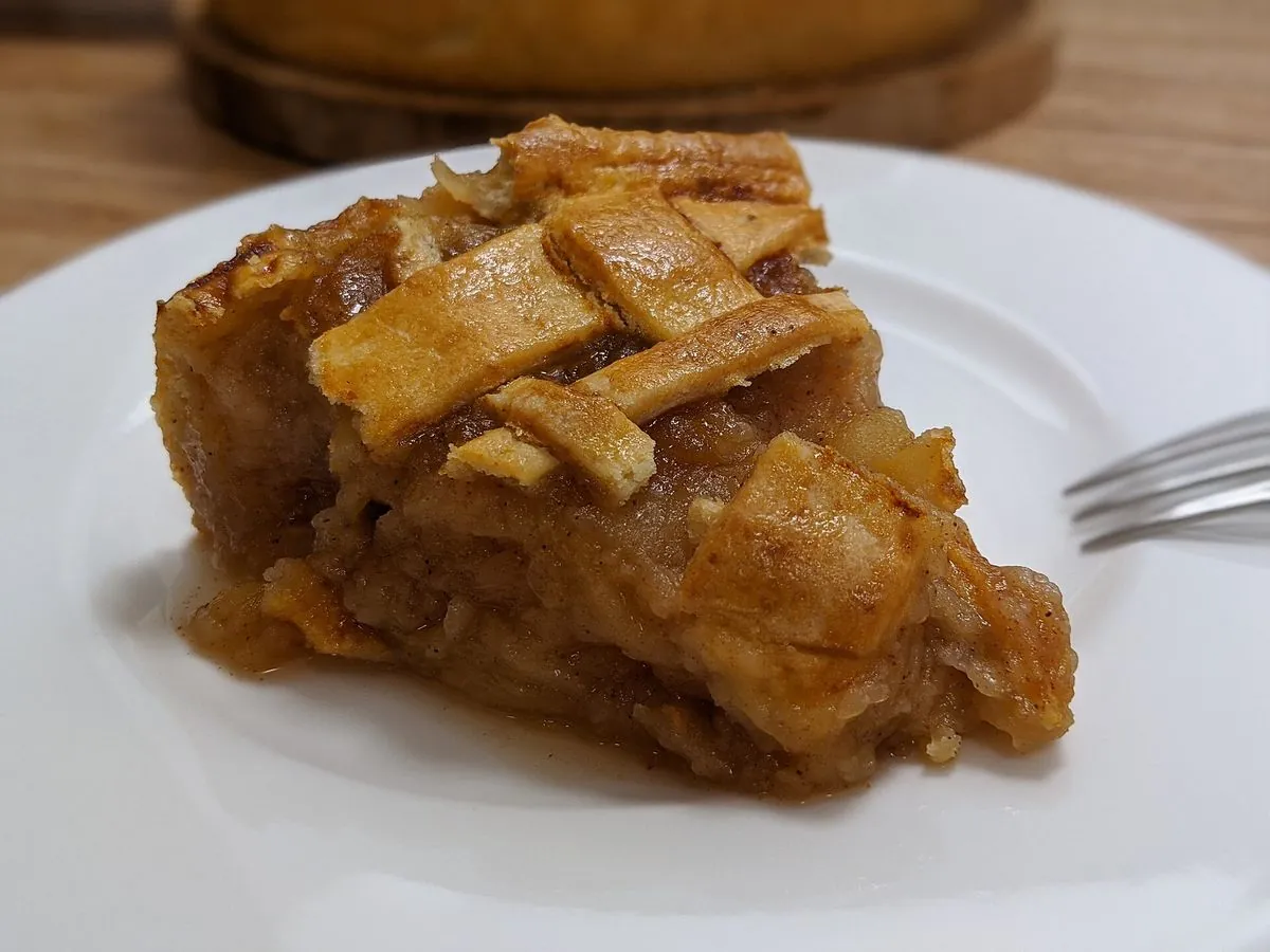 Pie de manzana