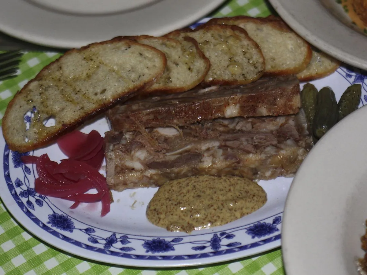 Pudding and souse