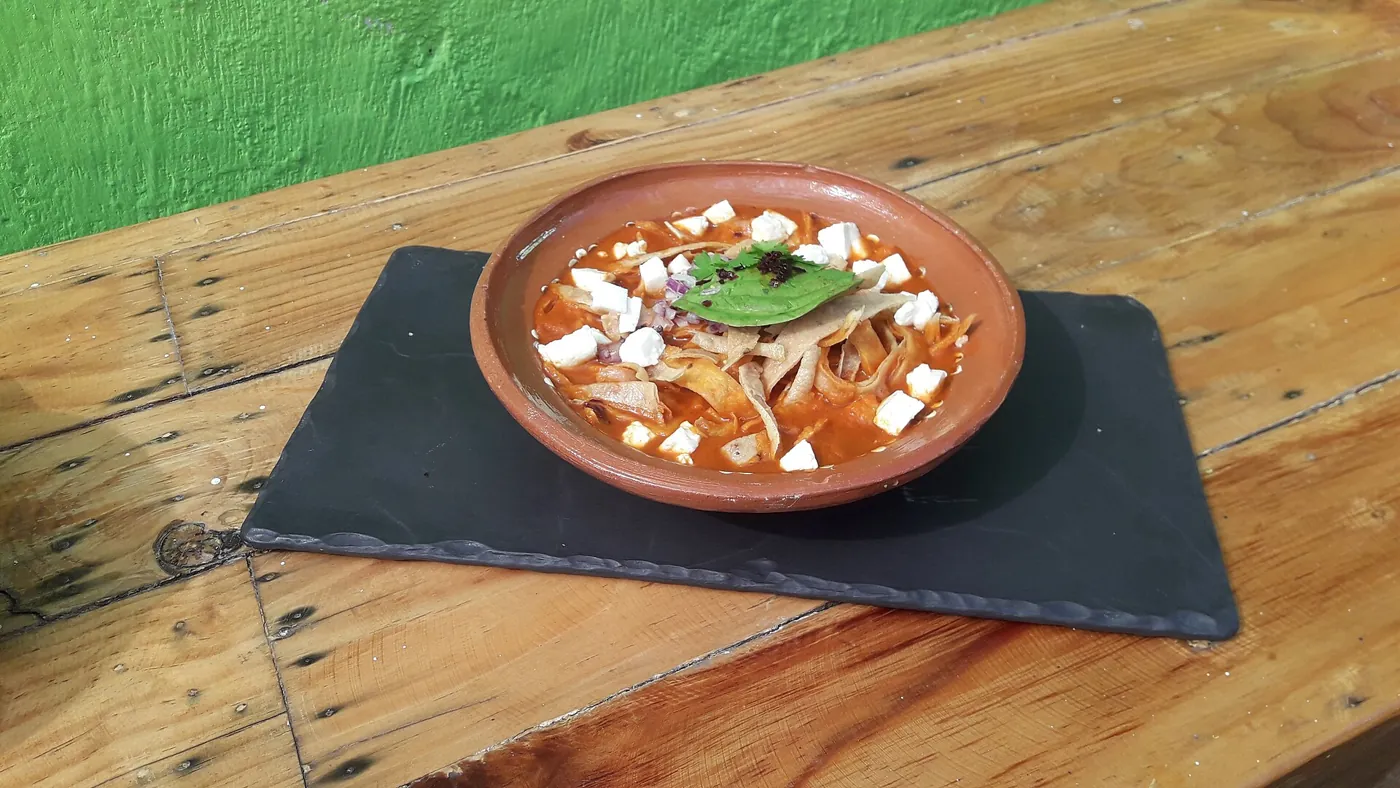 Sopa de tortilla