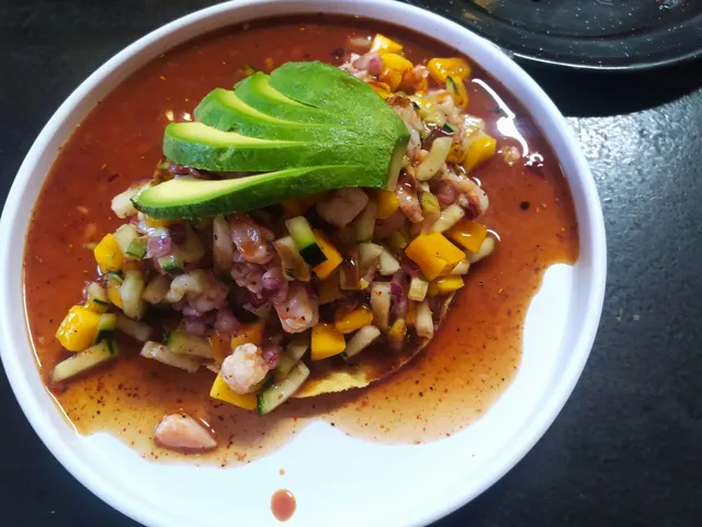 Tostadas de ceviche